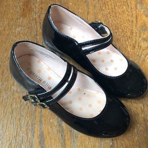 Girls double strap ballet flats Mary janes